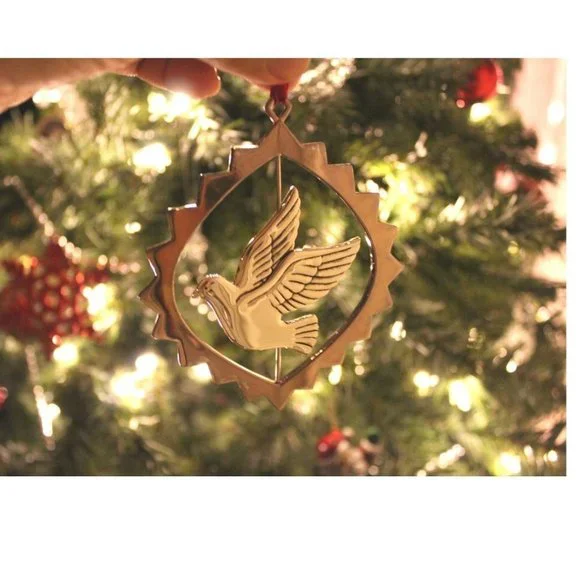 NEW - Christmas 5 Piece Spinning Ornaments - Picture 3 of 7